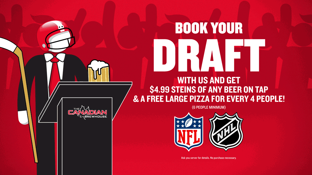 Fantasy Drafts at CBH The Canadian Brewhouse